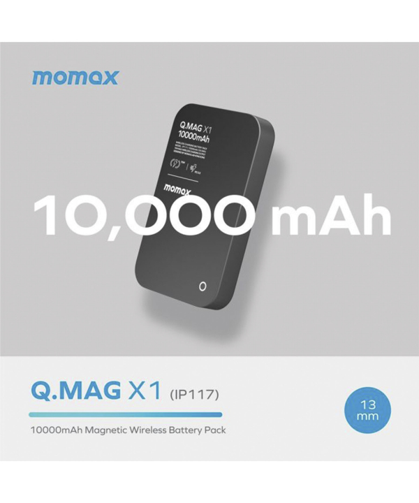 پاوربانک بی سیم مومکس Momax مدل Q.Mag X1 IP117