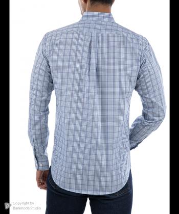پیراهن آستین بلند مردانه آروما مدل 10402250