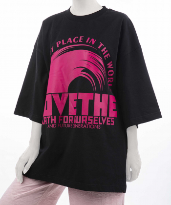 تیشرت آستین کوتاه زنانه لوسیفر مدل W22027