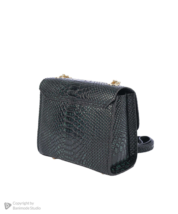 کیف دوشی چرم طبیعی زنانه منط مدل f113