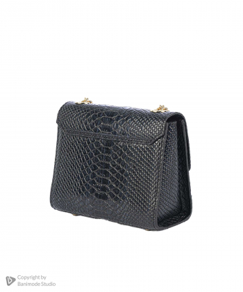 کیف دوشی چرم طبیعی زنانه منط مدل f113