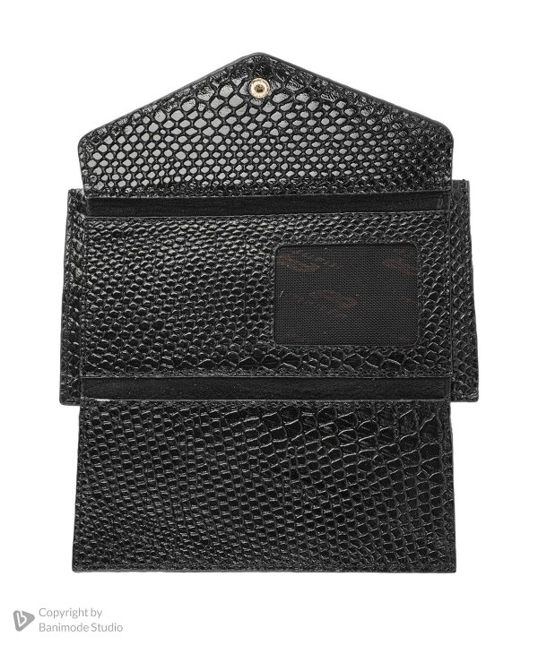کیف پول چرم طبیعی زنانه منط Mante مدل b249