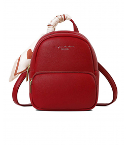 مینی کوله پشتی دخترانه و زنانه تائومیک میک Taomicmic D7089-E Faux Leather Lettering Mini Backpack