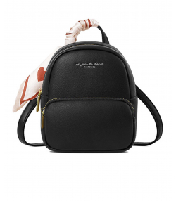 مینی کوله پشتی دخترانه و زنانه تائومیک میک Taomicmic D7089-E Faux Leather Lettering Mini Backpack