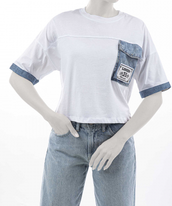 تیشرت آستین کوتاه زنانه تیفی مدل 4stt759