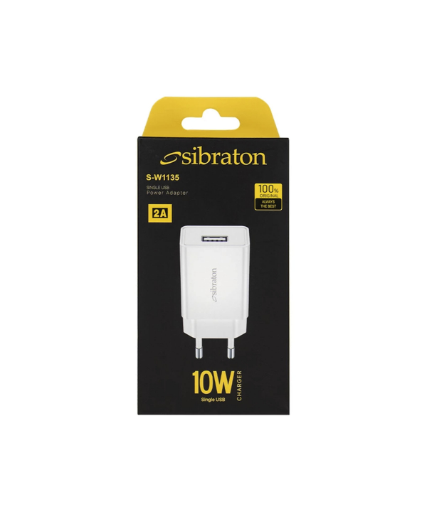 شارژر دیواری 10 وات سیبراتون مدل S-W1135