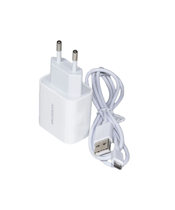 شارژر دیواری 18 وات کینگ استار مدل KW141A همراه کابل microUSB