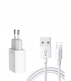 شارژر دیواری مک دودو مدل CH-6720 به همراه کابل تبدیل لایتنینگ