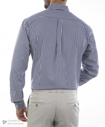 پیراهن آستین بلند مردانه آروما مدل 10402250