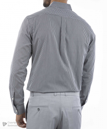 پیراهن آستین بلند مردانه آروما مدل 10402250