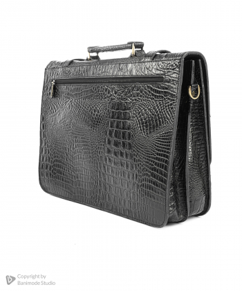 کیف اداری چرم طبیعی مردانه شیفر مدل 9375A