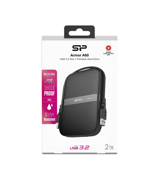 هارد اکسترنال سیلیکون پاور مدل Armor A60 ظرفیت 4 ترابایت
