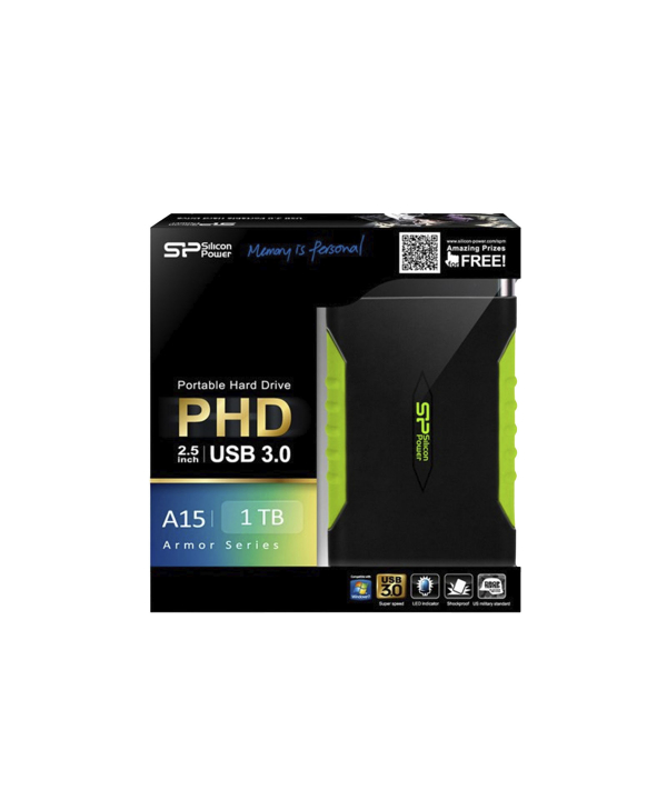 هارددیسک اکسترنال Silicon Power مدل آرمور A15 ظرفیت 1 ترابایت