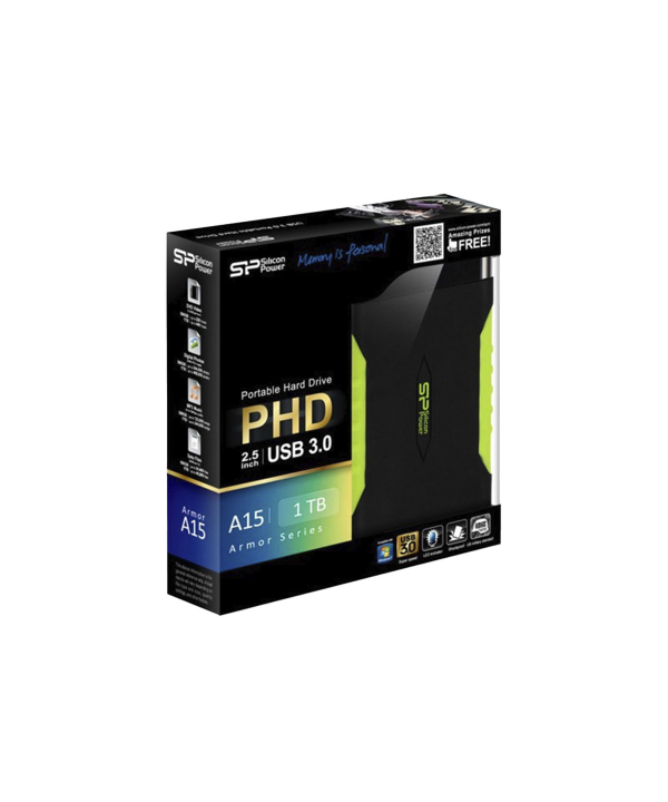 هارددیسک اکسترنال Silicon Power مدل آرمور A15 ظرفیت 1 ترابایت