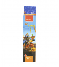 مداد رنگی 6 رنگ کلیپس Clips کد K5002
