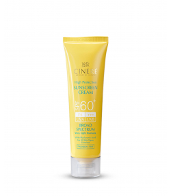 کرم ضدآفتاب بی رنگ SPF60 سینره Cinere حجم 50 میلی لیتر