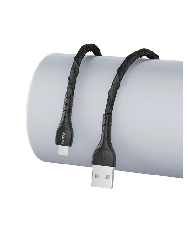 کابل تبدیل USB-c به MICROUSB کینگ استار مدل K118a طول 1.1 متر