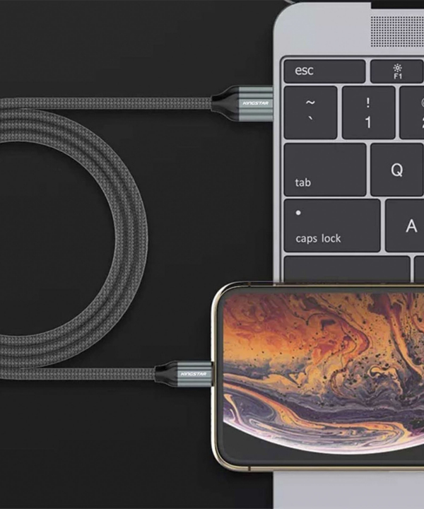 کابل تبدیل USB به USB-C کینگ استار مدل K21C طول 1 متر