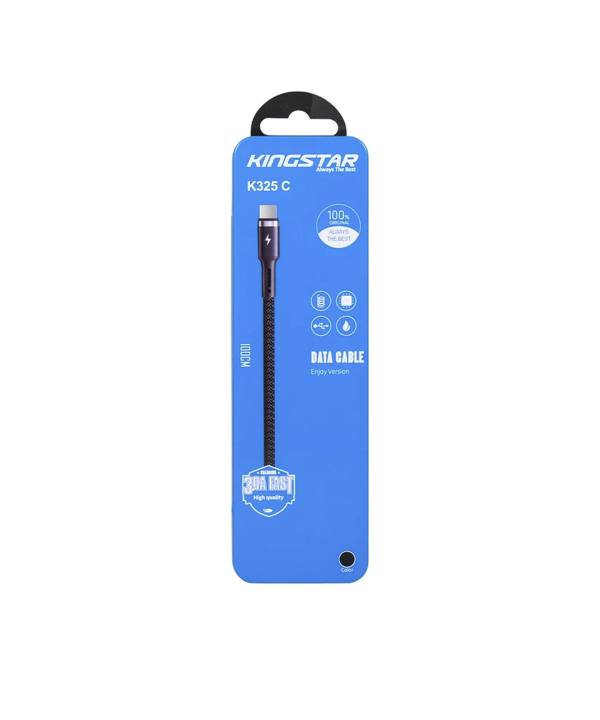 کابل تبدیل USB به USB-C کینگ استار مدل K325C طول 1 متر