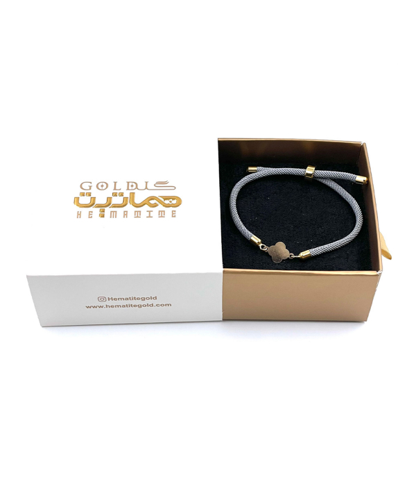 دستبند طرح ونکلیف نیاز هماتیت گلد Hematite Gold کد 71126