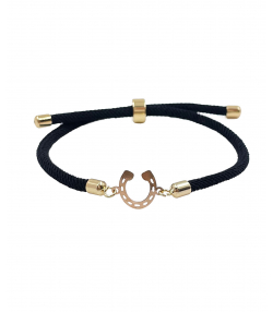 دستبند طرح نعل اسب هماتیت گلد Hematite Gold کد 24562
