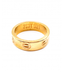 انگشتر کارتیر پیچ هماتیت گلد Hematite Gold کد 131983