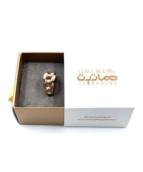 انگشتر کارتیر لوکس هماتیت گلد Hematite Gold کد 131979