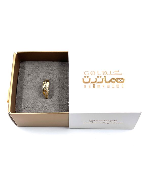 انگشتر آس دالاهو هماتیت گلد Hematite Gold کد 131977