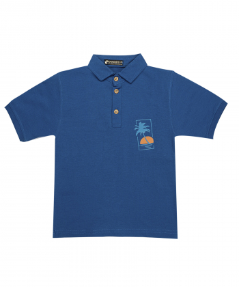 پولوشرت آستین کوتاه پسرانه مرینو مدل am-me-1061