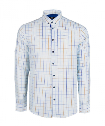 پیراهن مردانه چهارخانه رونی Roni