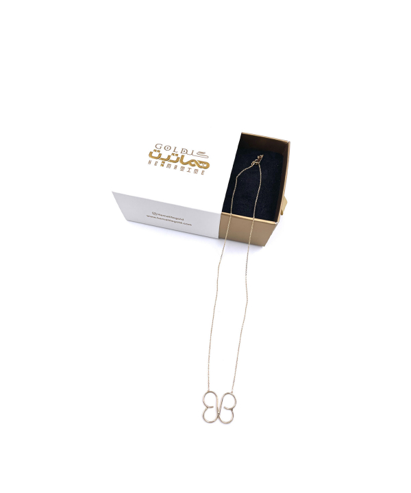 گردنبند رزگلد شایلی هماتیت گلد Hematite Gold کد 131866