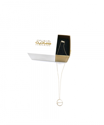 گردنبند رزگلد صنوبر هماتیت گلد Hematite Gold کد 131873