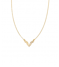گردنبند ناهید دلربا هماتیت گلد Hematite Gold کد 131820
