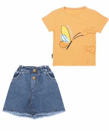 ست نخ پنبه دخترانه مرینو مدل am-me-1123