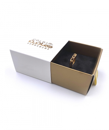 انگشتر کارتیر فرشته هماتیت گلد Hematite Gold کد 130481