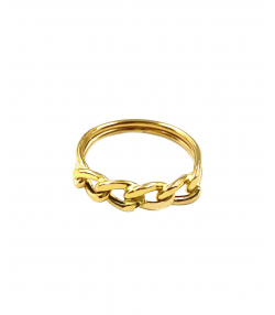 انگشتر کارتیر فرشته هماتیت گلد Hematite Gold کد 130481