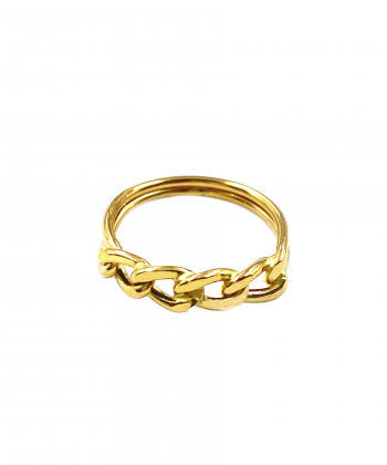 انگشتر کارتیر فرشته هماتیت گلد Hematite Gold کد 130481