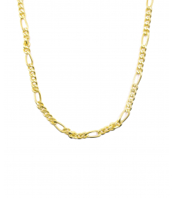 زنجیر فیگارو هماتیت گلد Hematite Gold کد 130860