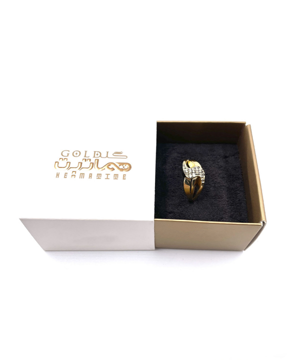 انگشتر آس شراره هماتیت گلد Hematite Gold کد 131204