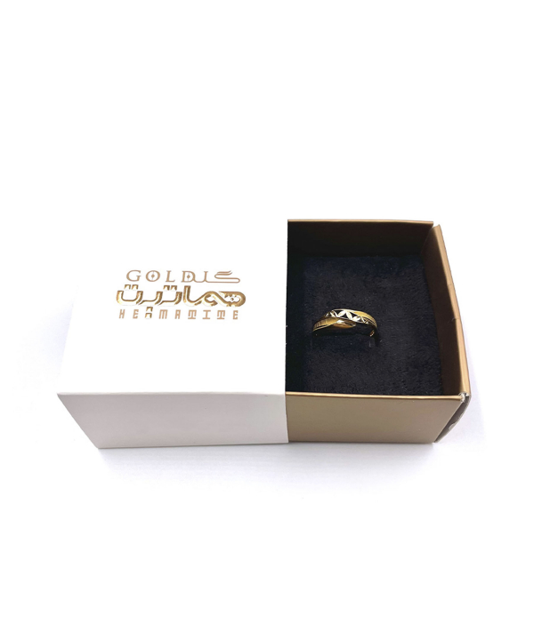 انگشتر آس بهنوش هماتیت گلد Hematite Gold کد 131533