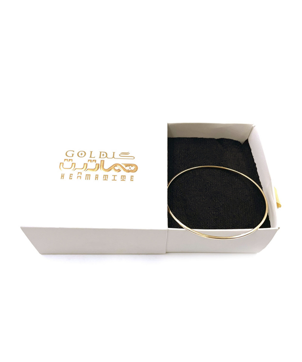 النگو آینه‌ای میترا هماتیت گلد Hematite Gold کد 131584