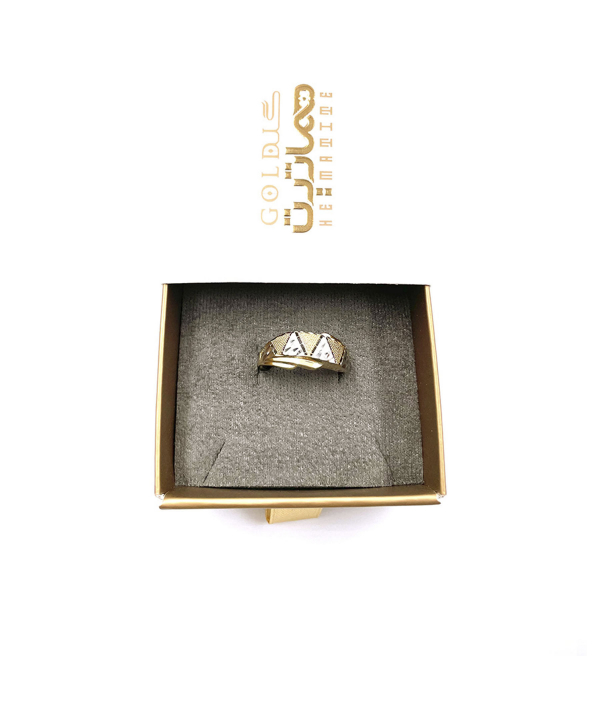 انگشتر آس روژان هماتیت گلد Hematite Gold کد 131653