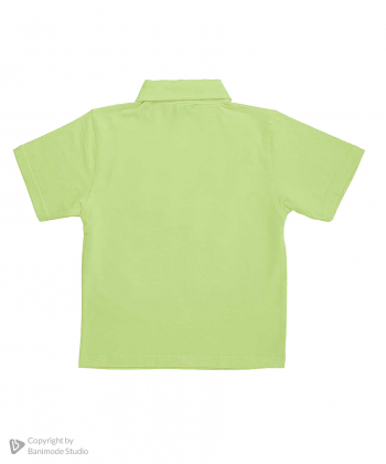 پولوشرت آستین کوتاه پسرانه مرینو مدل am-me-1098