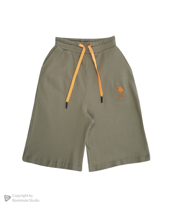 ست تیشرت و شلوار دخترانه یو اس پولو کیدز US Polo Kids کد 4033B1