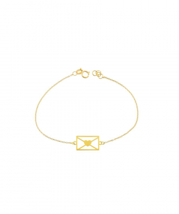 دستبند پاکت نامه میو گلد Mio Gold کد BR857