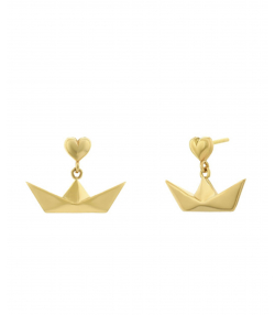 گوشواره قایق میو گلد Mio Gold کد E1238