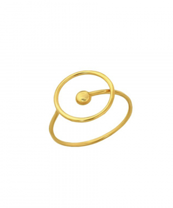 انگشتر دایره میو گلد Mio Gold کد R1084