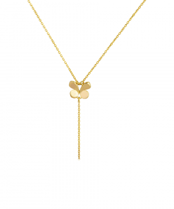 گردنبند پروانه تک زنجیر کوتاه کیا گالری Kia Gallery کد NMH156