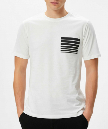 تیشرت آستین کوتاه مردانه کوتون مدل AM-COT-4SAM10209HK