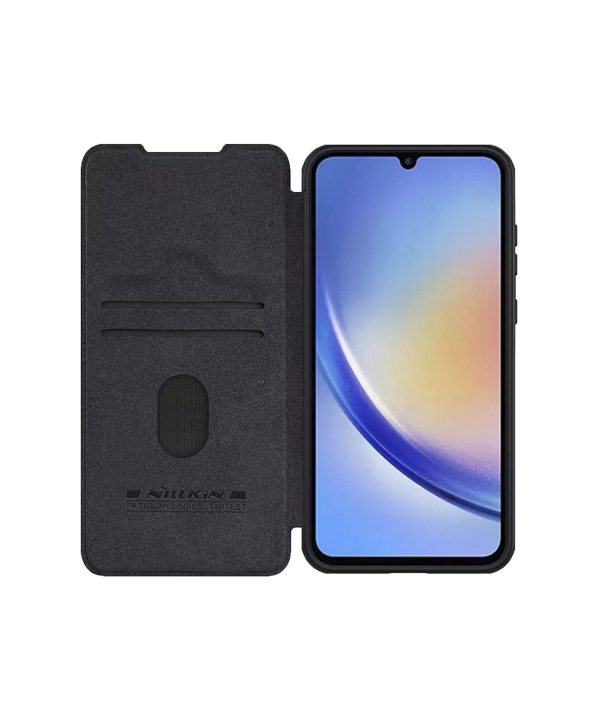 قاب کلاسوری گوشی سامسونگ گلکسی آ 55 نیلکین Qin Pro Series Leather